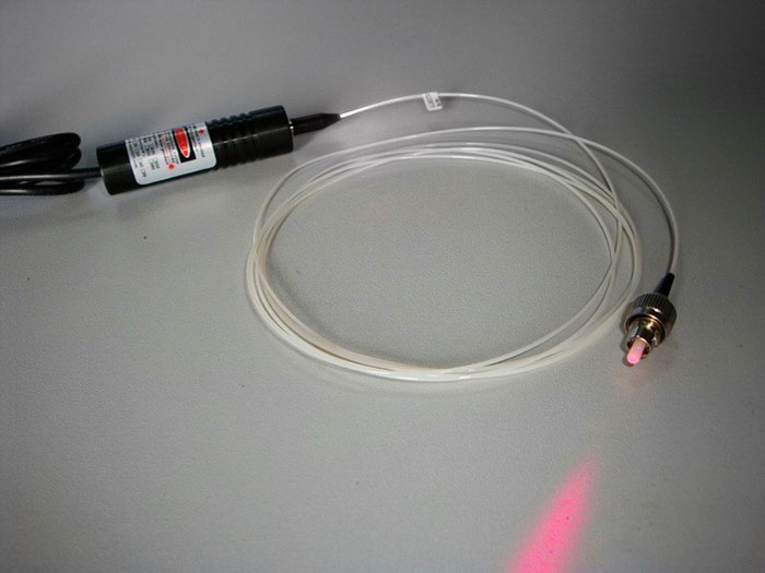 780nm 30mW 光纤耦合激光单模4um FC PC 接口